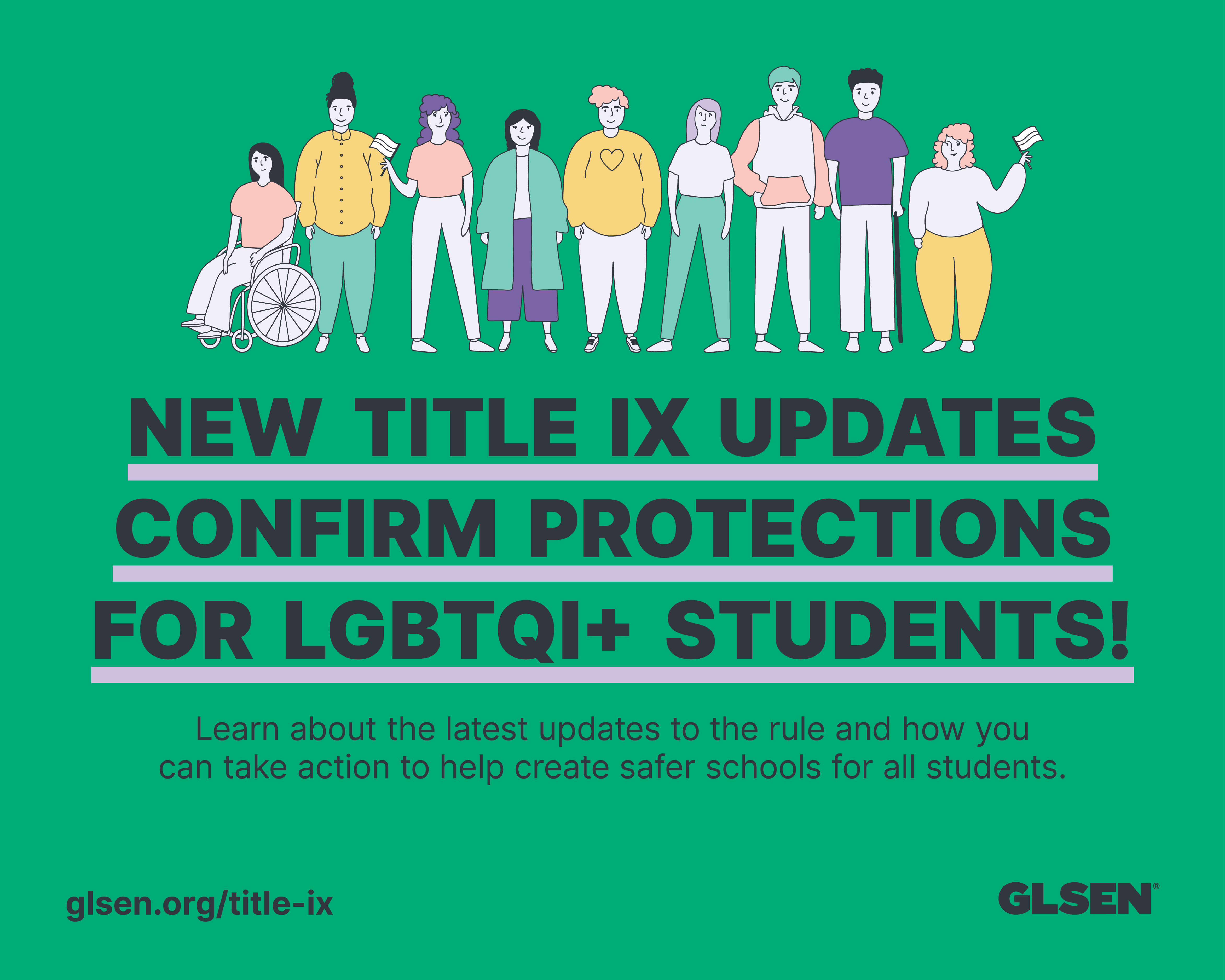 Title IX protections now cover LGBTQI+ Students!